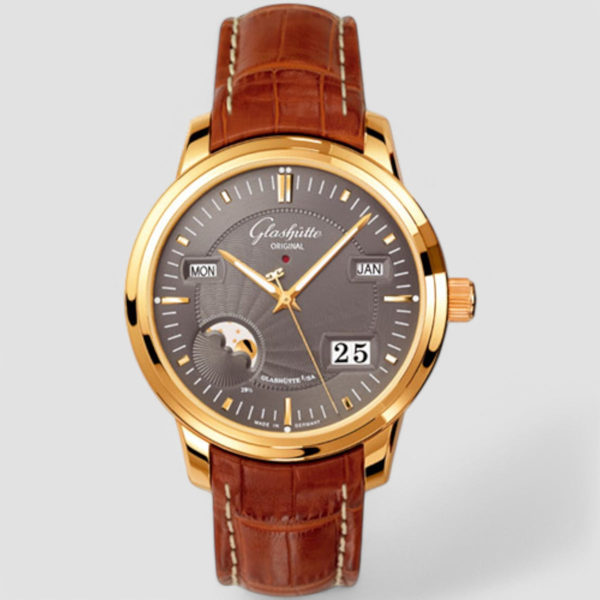 Glashütte Original Senator Perpetual Calendar Mens Watch 100-02-02-01-04