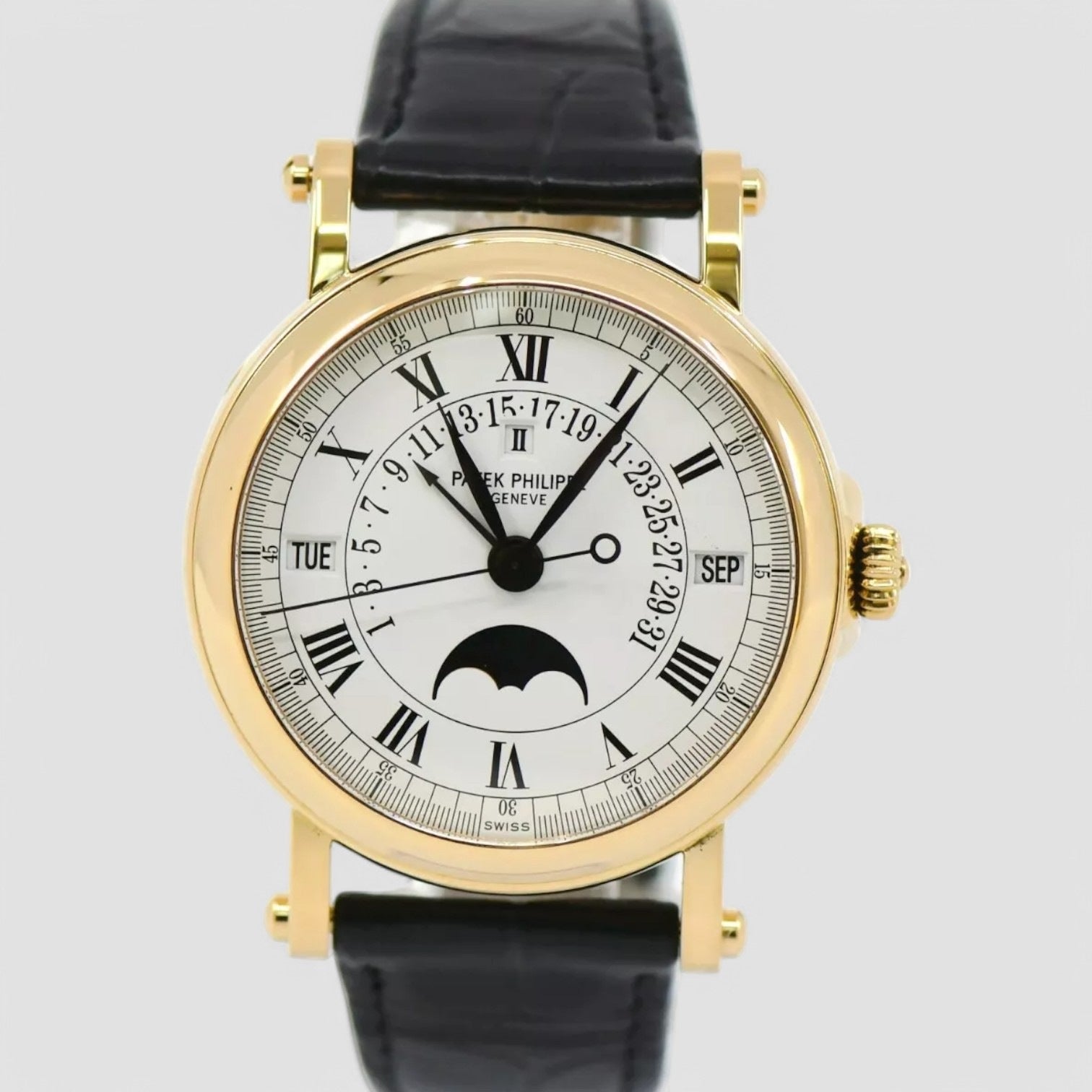 Retrograde Perpetual Calendar 18K Yellow Gold