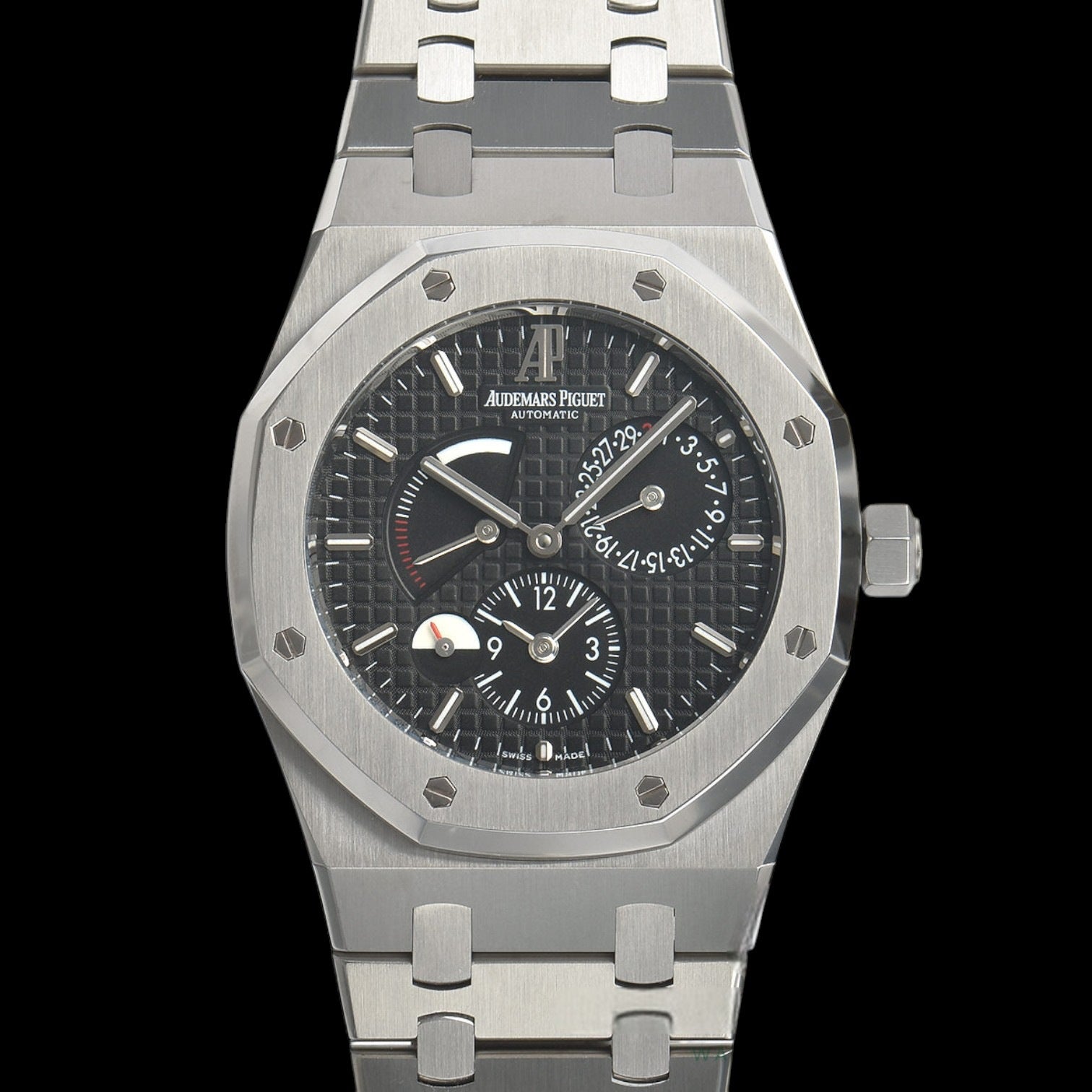 Royal Oak Dual Time SS Black Dial FULL SET