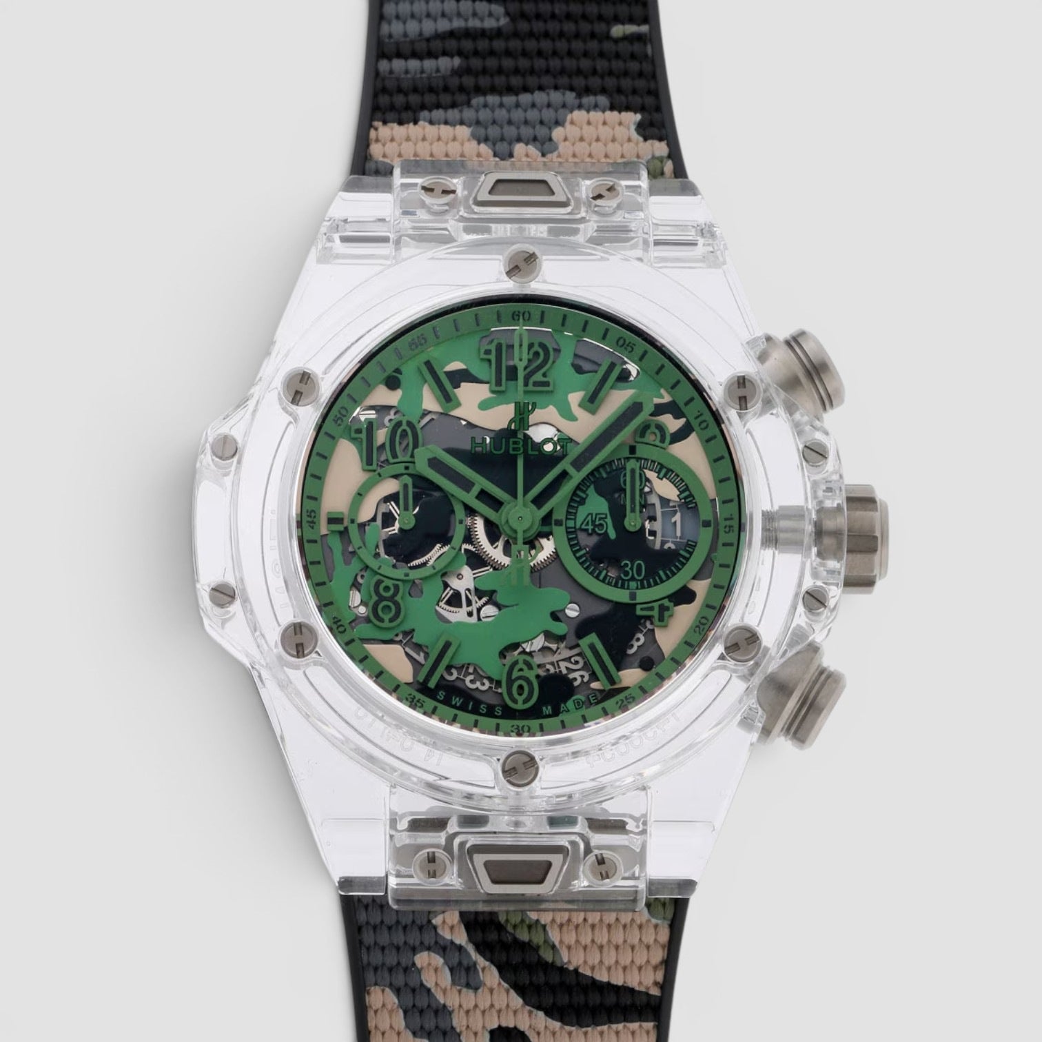 Big Bang 45mm Sapphire Camouflage Japan Limited