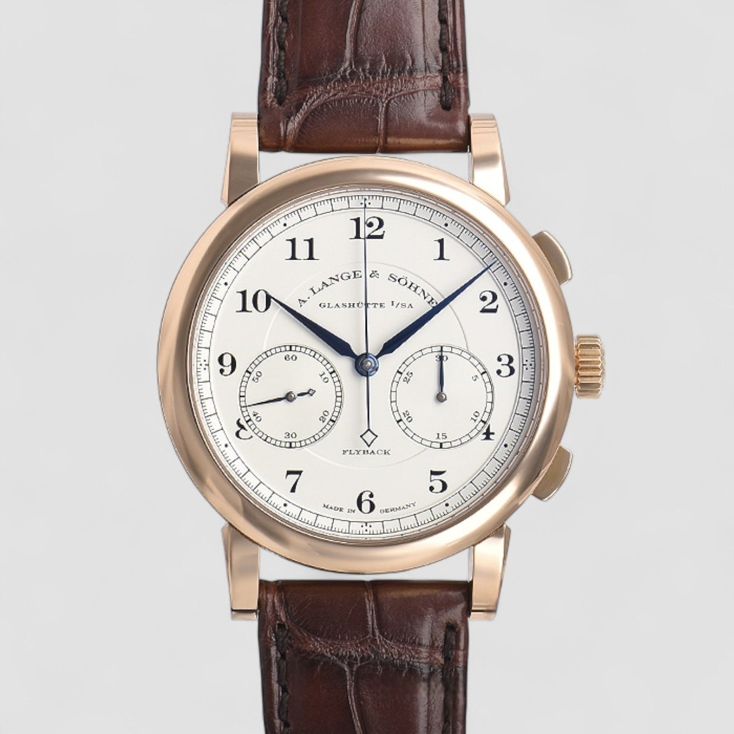 1815 Chronograph 18K Rose Gold Silver Dial
