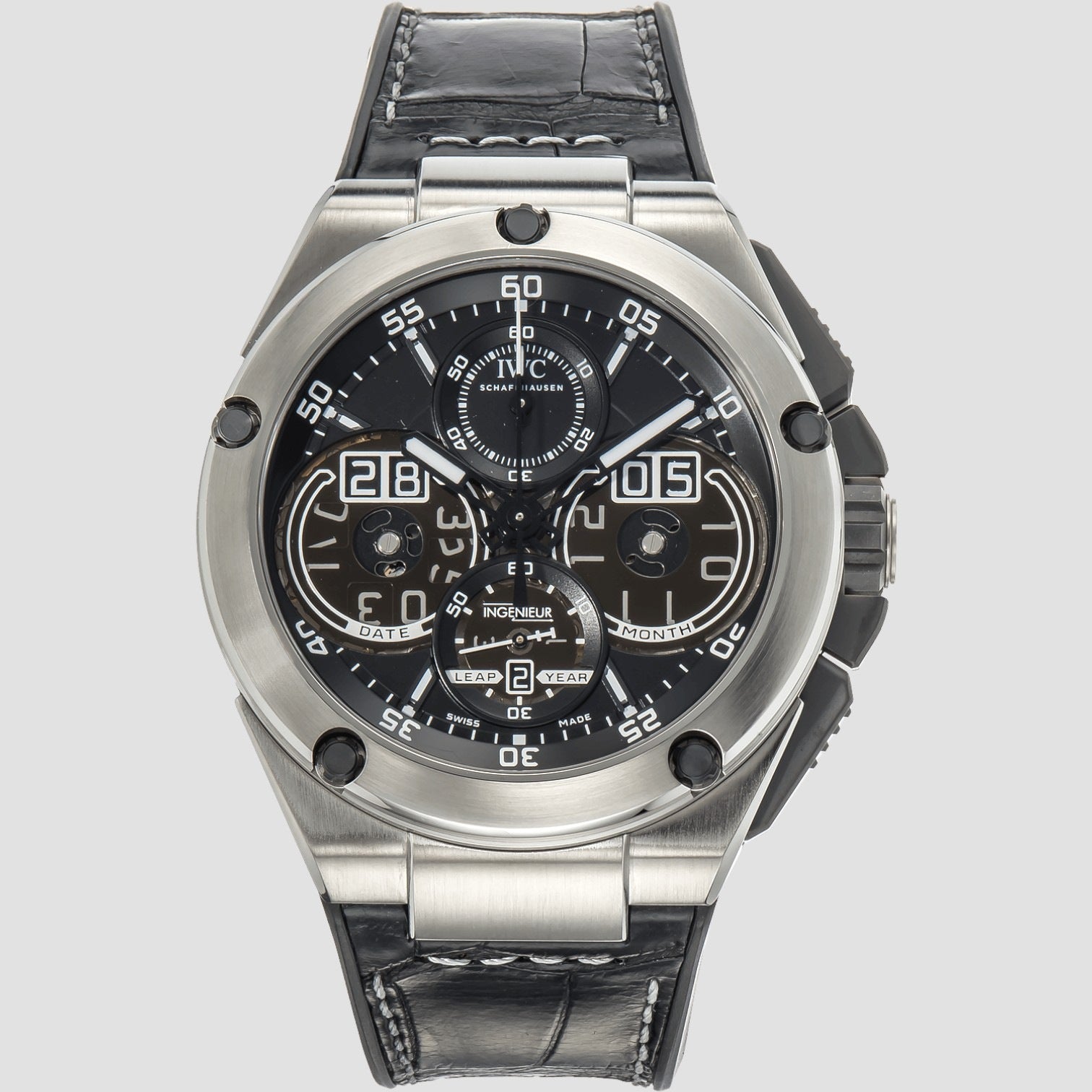 INGENIEUR PERPETUAL CALENDAR DIGITAL DATE-MONTH MEN'S WATCH 46MM