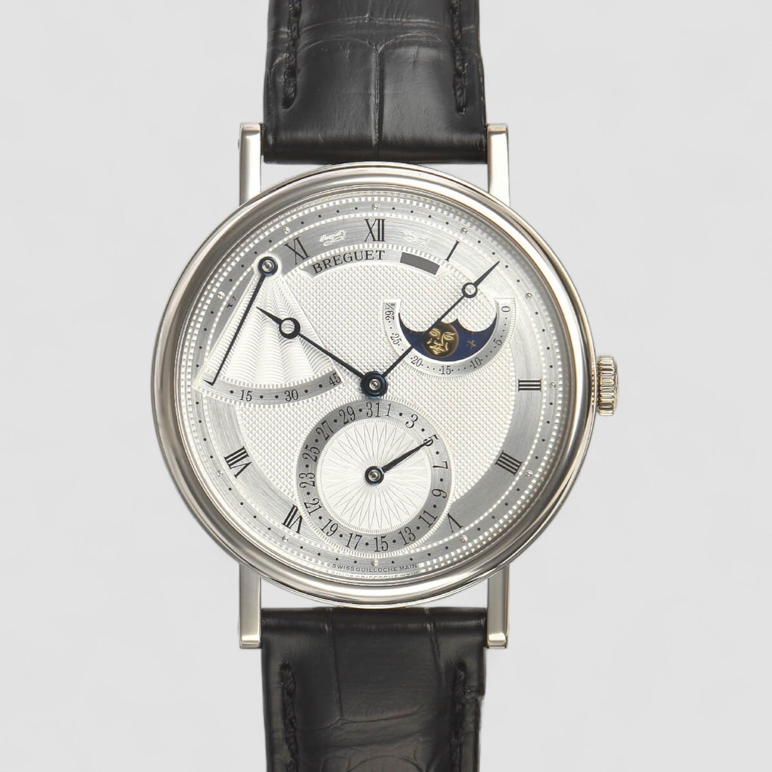Classique Power Reserve Moon 18K White Gold