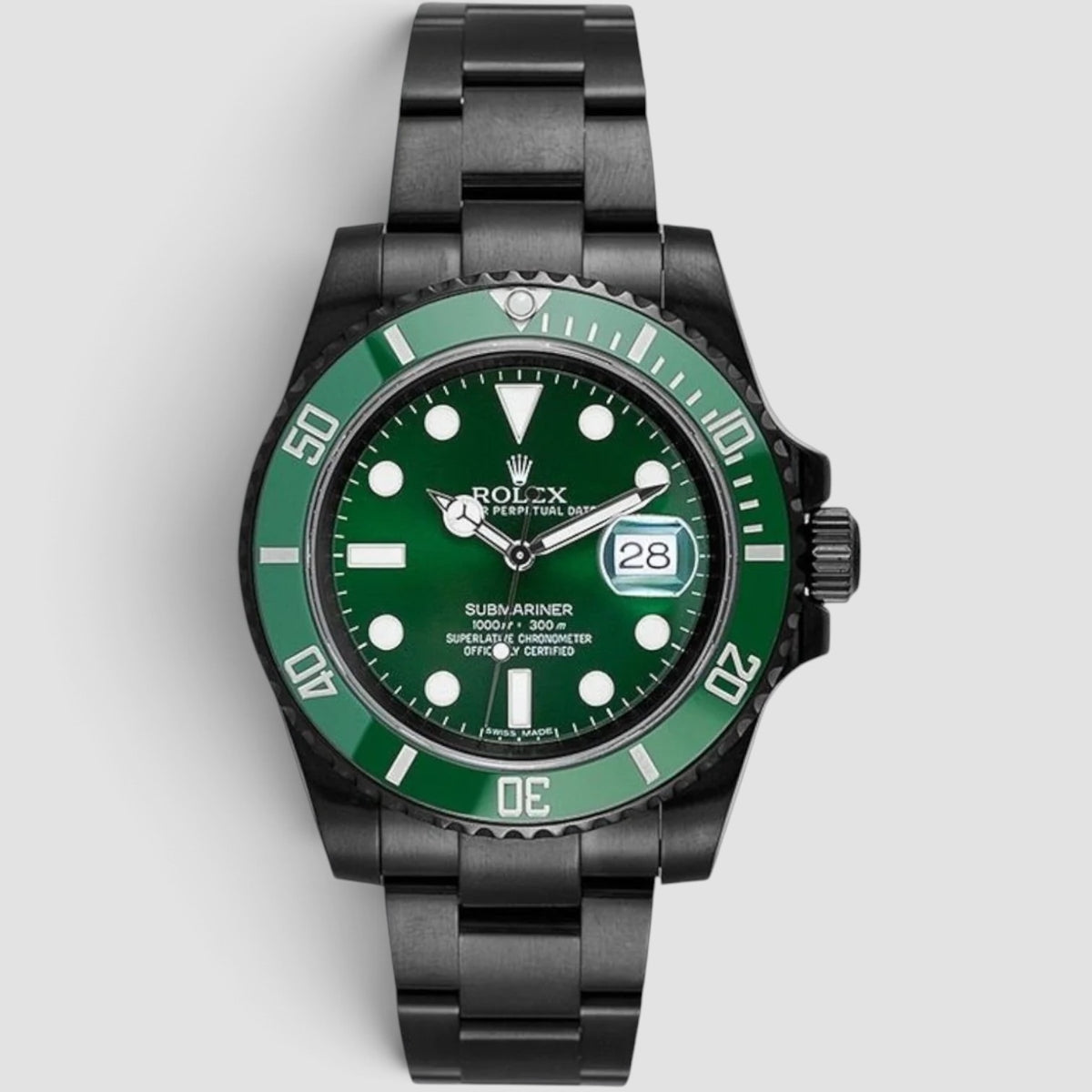 Submariner Date Hulk Black DLC-PVD
