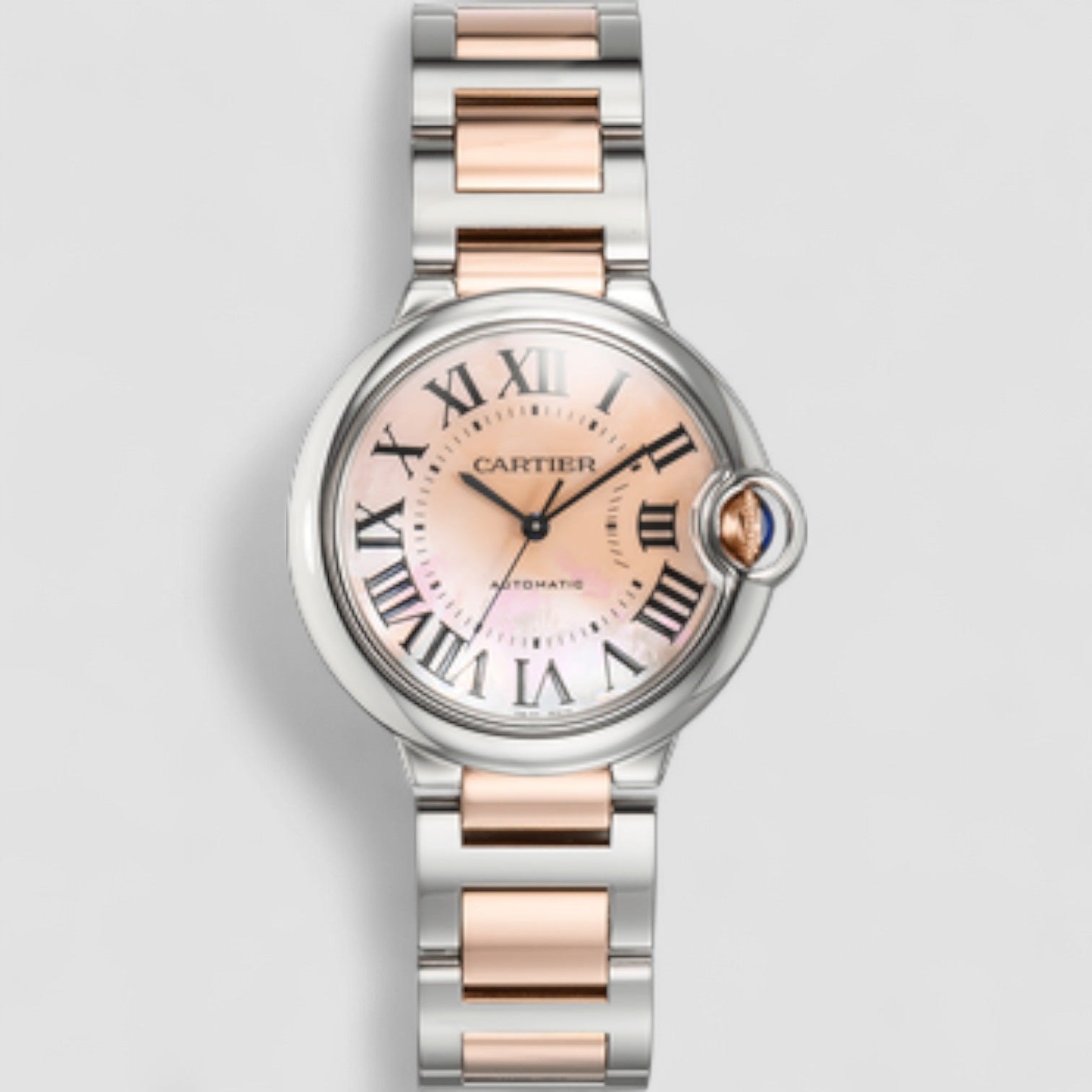 36 Mm Midsize Pink Gold Bleu Ballon