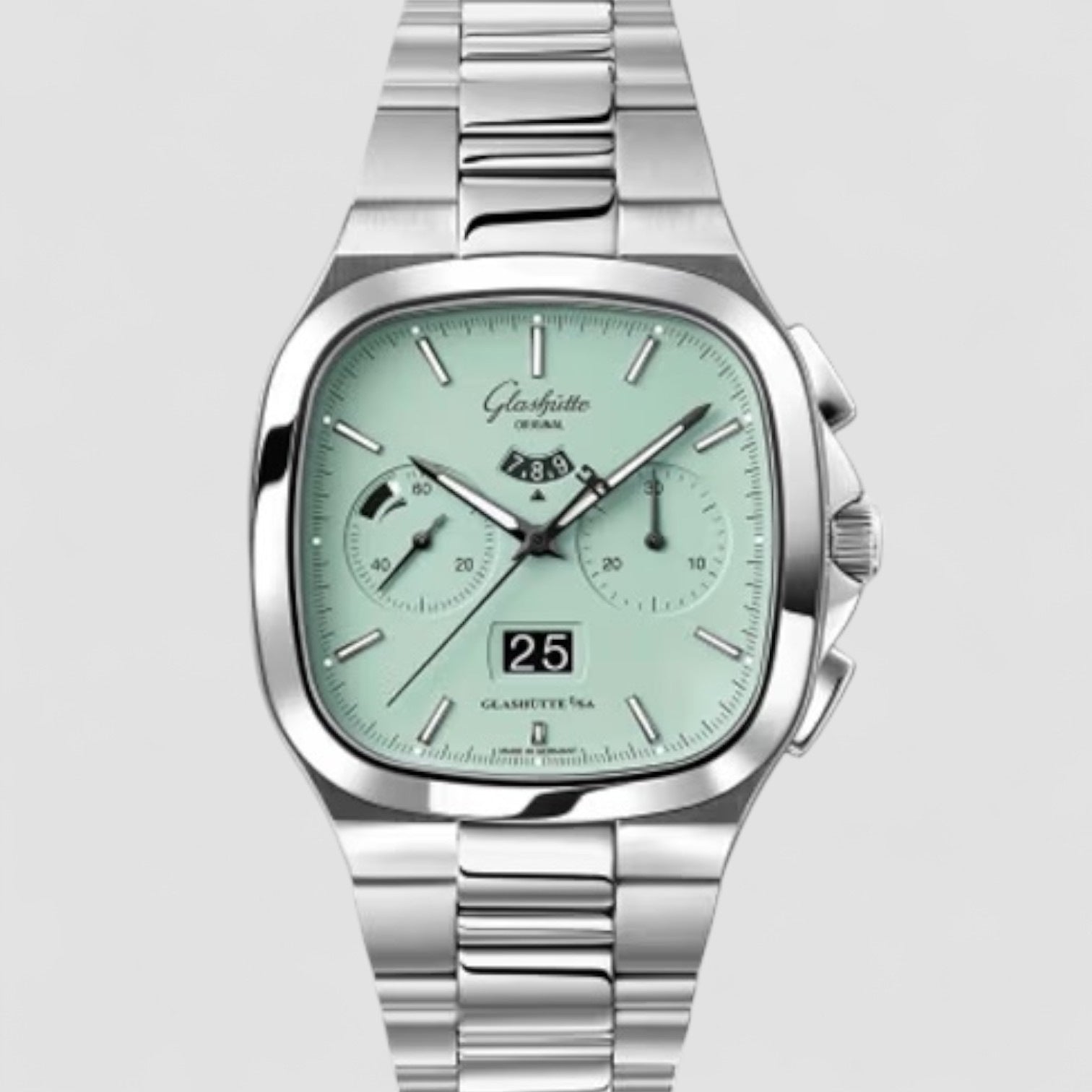 Seventies Chronograph Panorama Date 1 Blue Dial