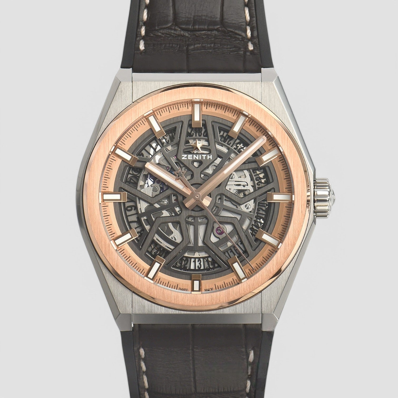 Defy Classic Automatic Skeleton Dial Men's Watch