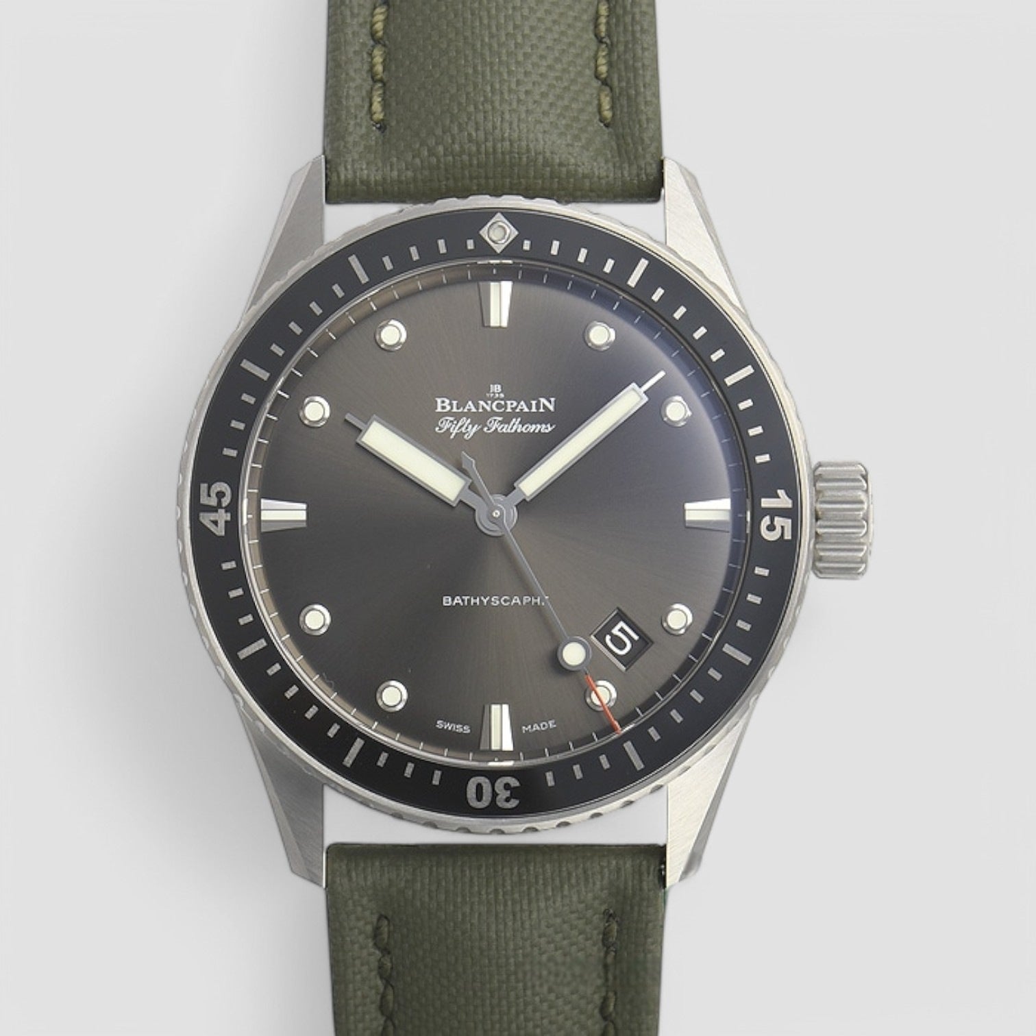Fathoms Bathyscaphe Meteor Grey Dial Automatic Men's Watch