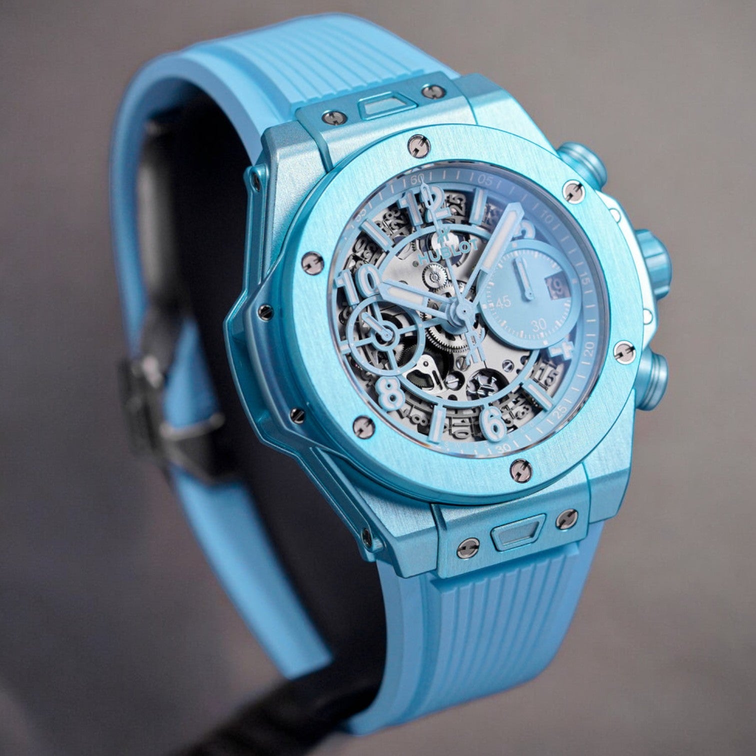 BIG BANG UNICO 42MM ALUMUNIUM Blue 'SUMMER' Limited