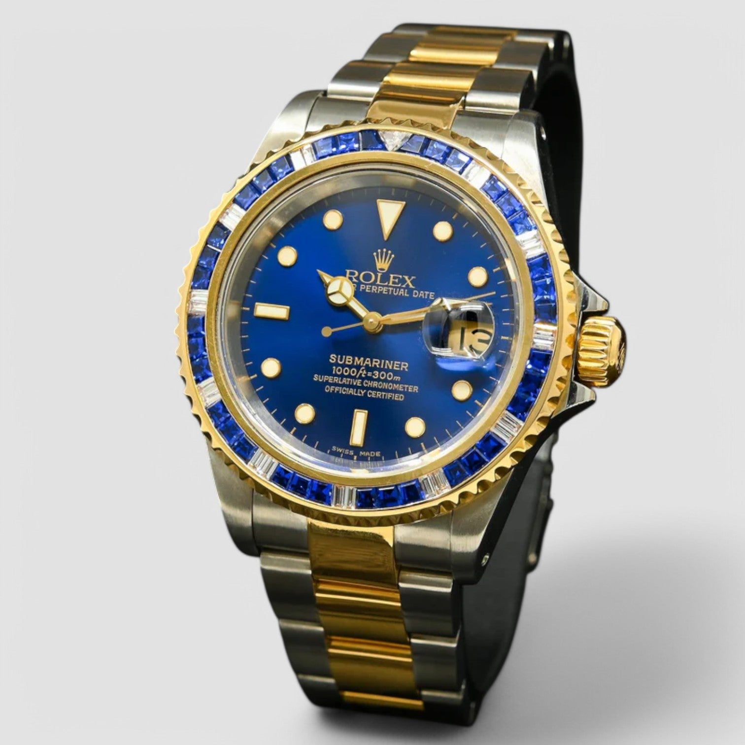 Submariner 40mm – 2 Tons Bleu Saphir