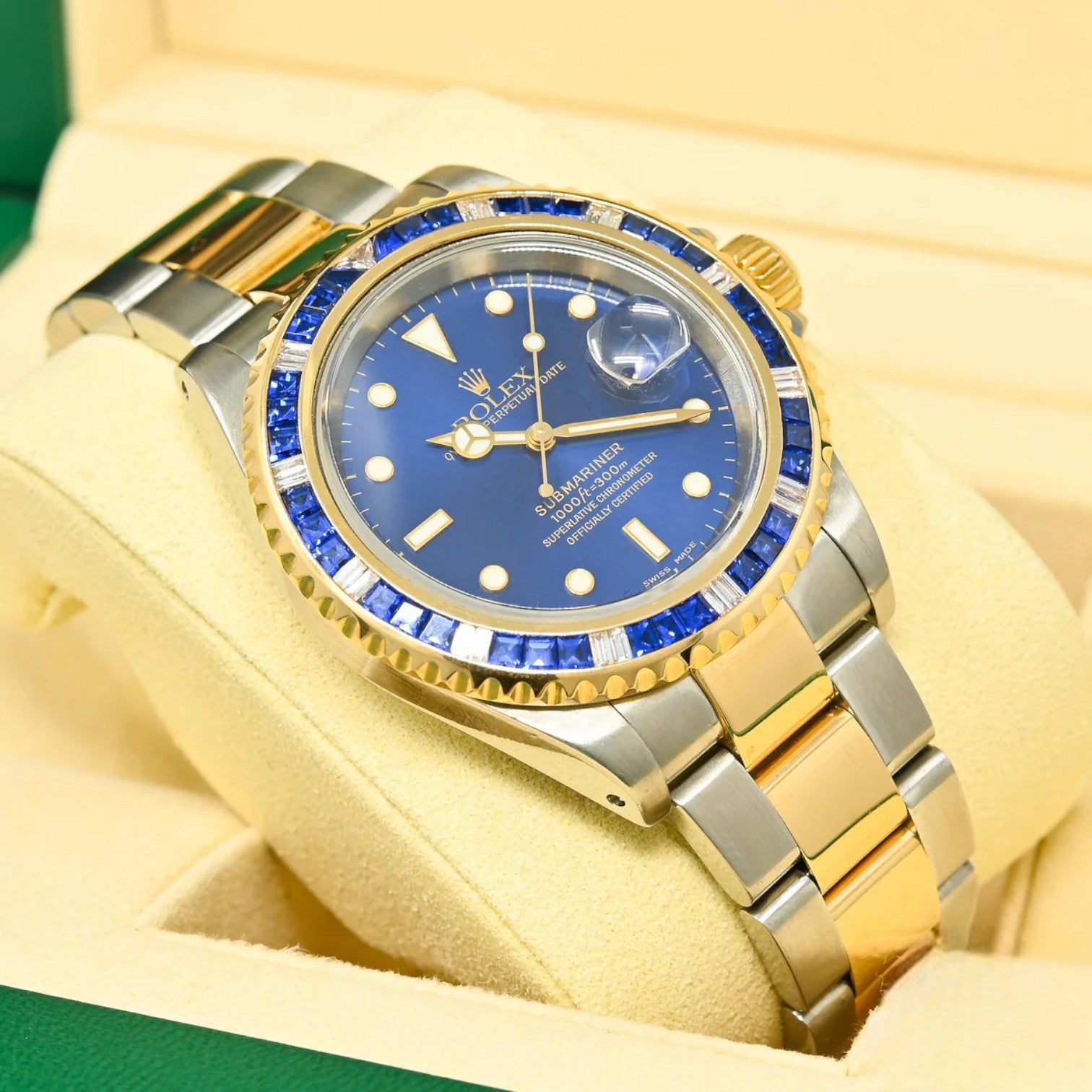 Submariner 40mm – 2 Tons Bleu Saphir