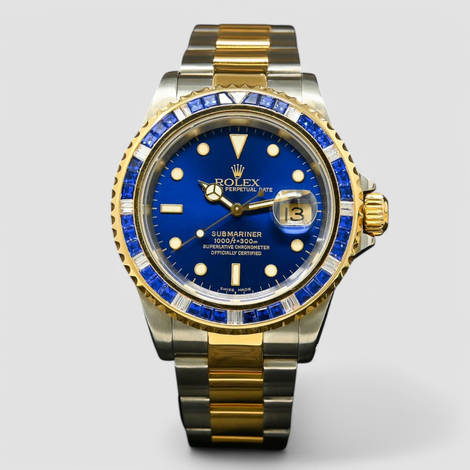 Submariner 40mm – 2 Tons Bleu Saphir