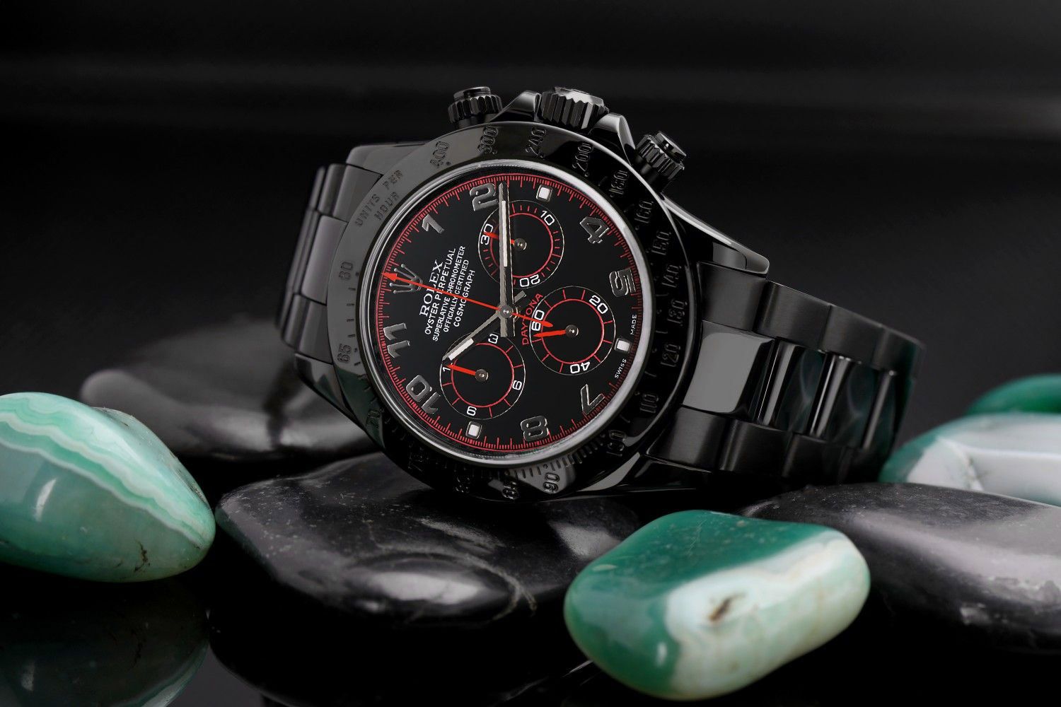 Cosmograph Daytona 116520 Black/Red Arabic Racing Dial Blackout