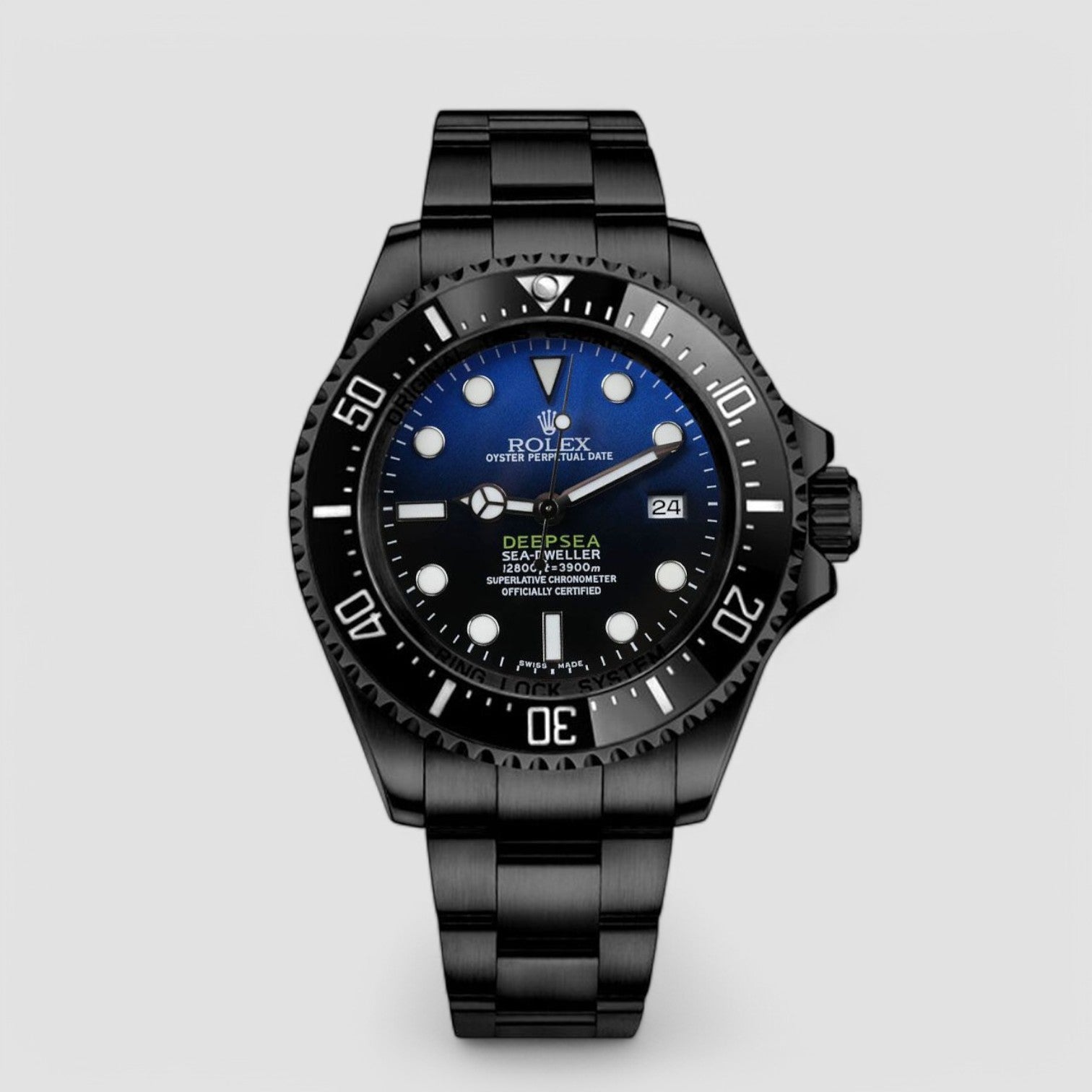 Deepsea D-Blue Sea-Dweller 44mm Blackout